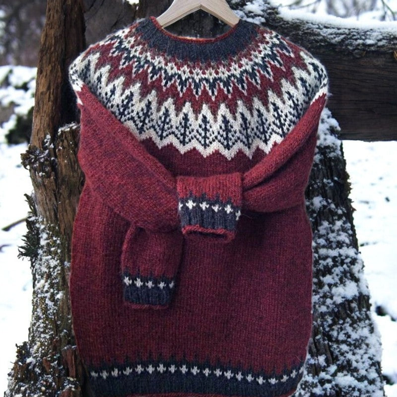 Liorah – Jacquard Sweater