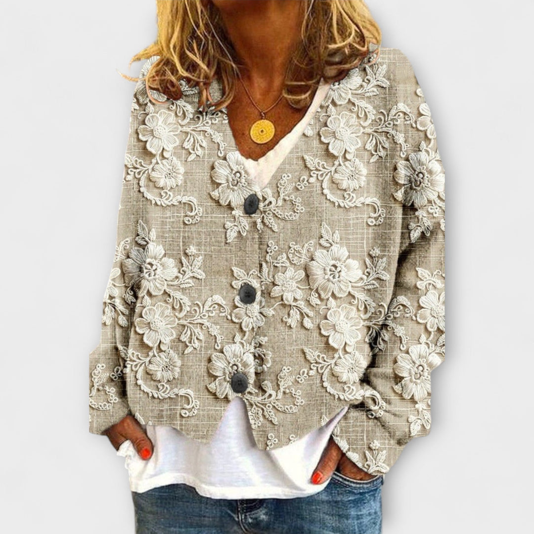 Alicia - Petal Thread Cardigan