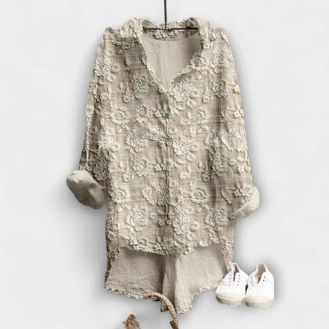 Ashley - Blooming Sands Blouse
