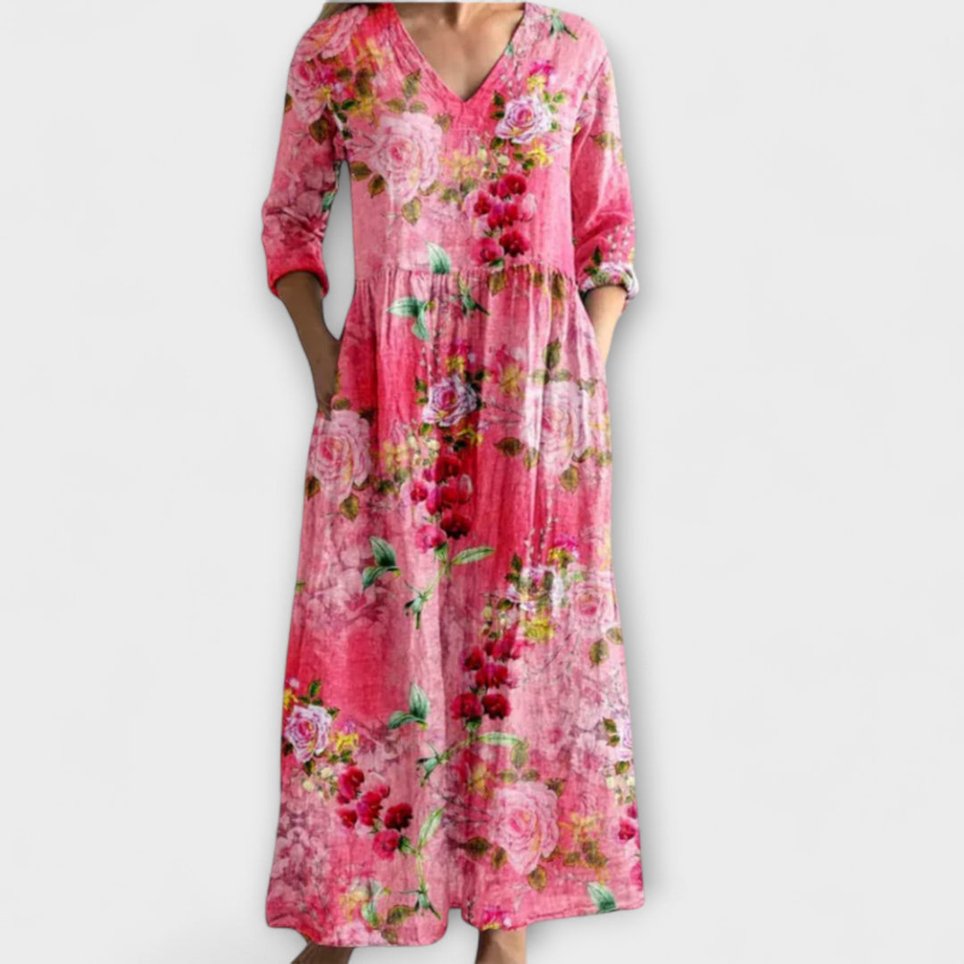 Henrietta - Effortless Boho Chic Maxi Dress