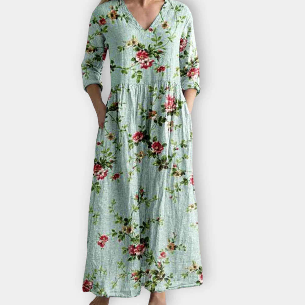 Thalia - Bohemian Maxi Dress for the Free Spirit