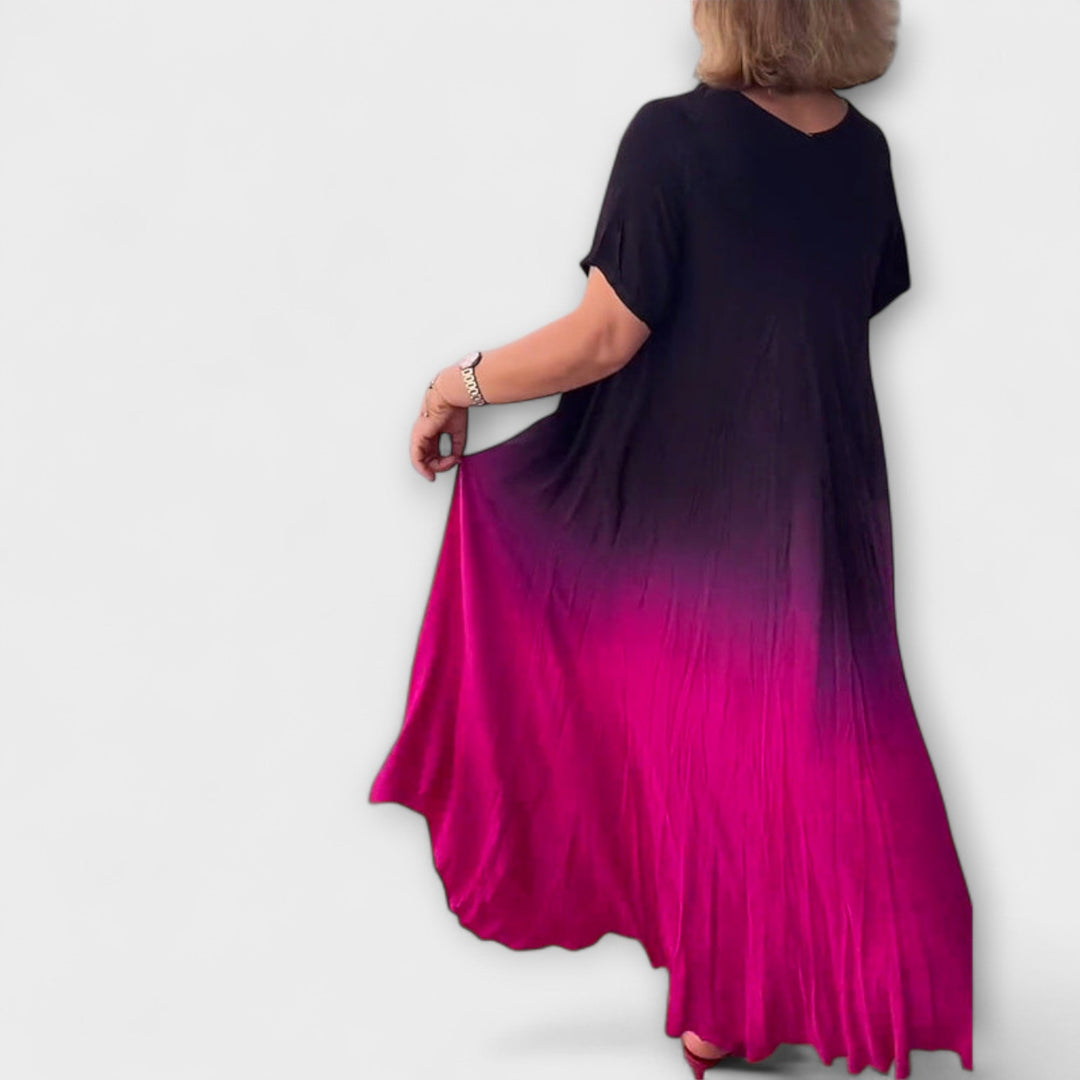 Joan - Breezy Gradient Maxi Dress for Summer