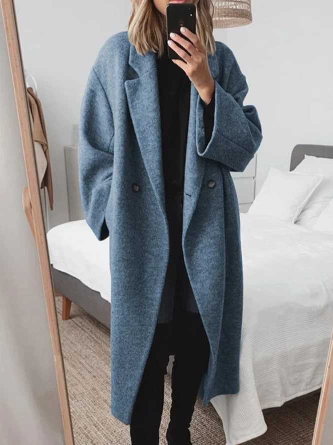 Willa - Elegant Long Winter Coat for Women