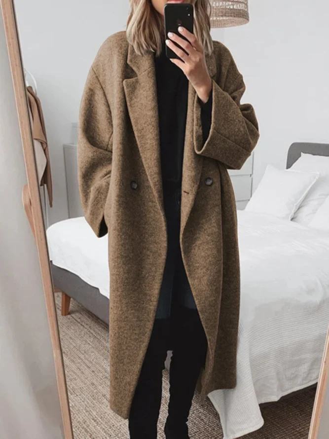 Willa - Elegant Long Winter Coat for Women