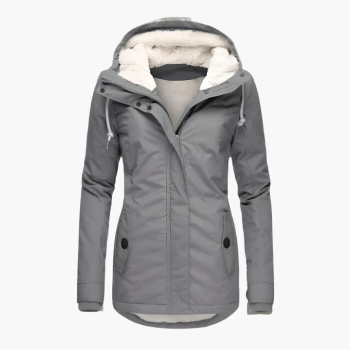 Zaylina - Long Winter Coat with Water-Repellent Finish