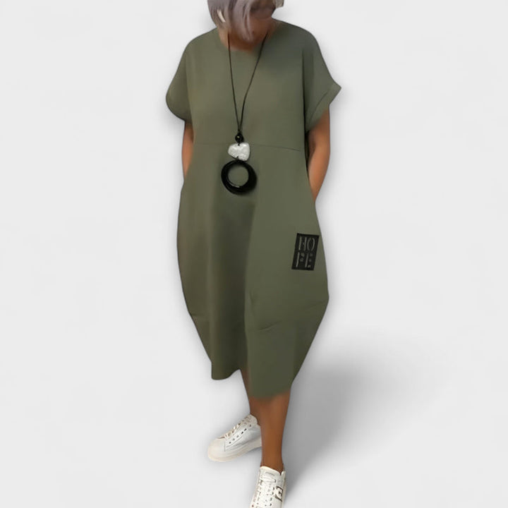 Cleo - Chic Short Sleeve Dress