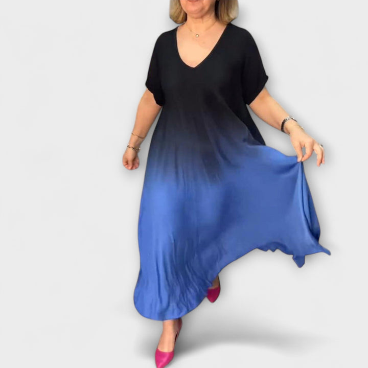 Joan - Breezy Gradient Maxi Dress for Summer