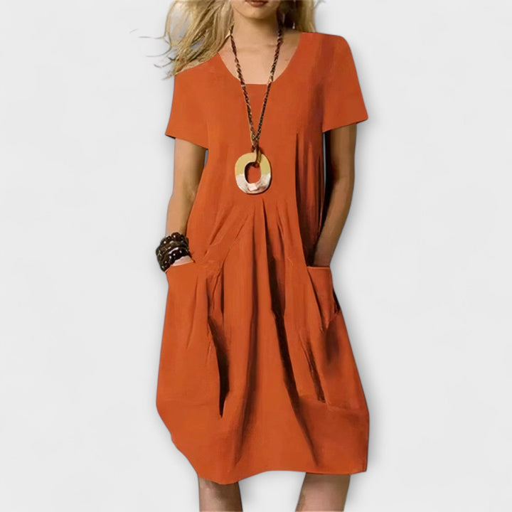 Gabrielle - Breezy Summer Maxi Dress with Pockets