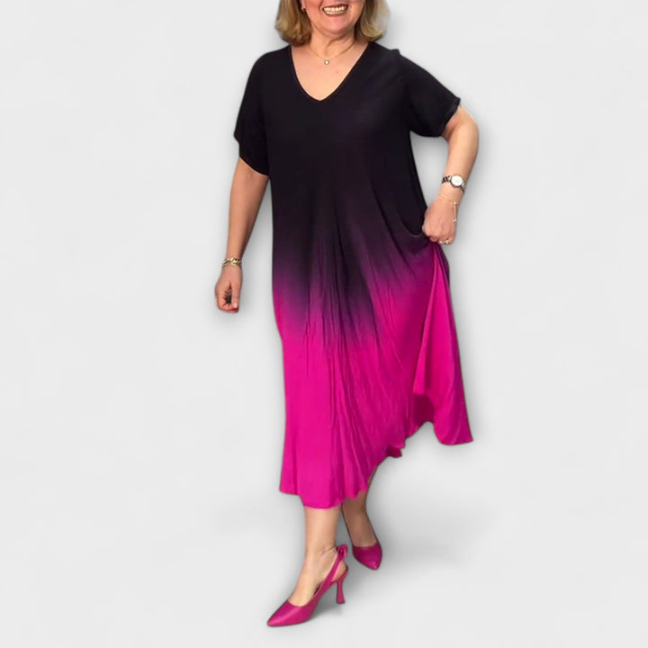 Joan - Breezy Gradient Maxi Dress for Summer