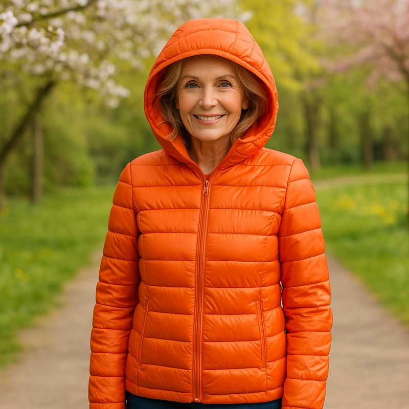 Mira – orange jacket for mid-season