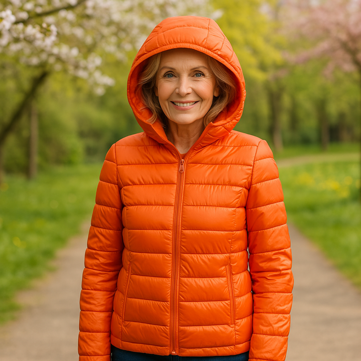 Mira – orange jacket for mid-season