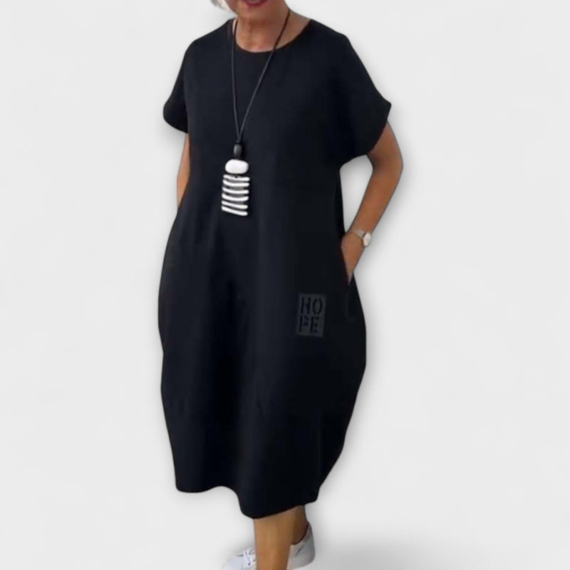 Cleo - Chic Short Sleeve Dress