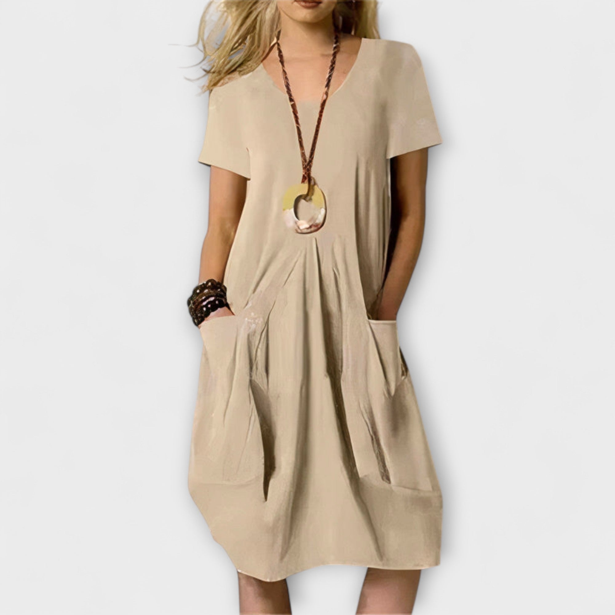 Beige / 5XL