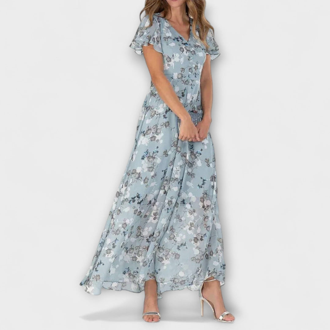 Kathrine - Luxurious Maxi Dress with Flattering Silhouette
