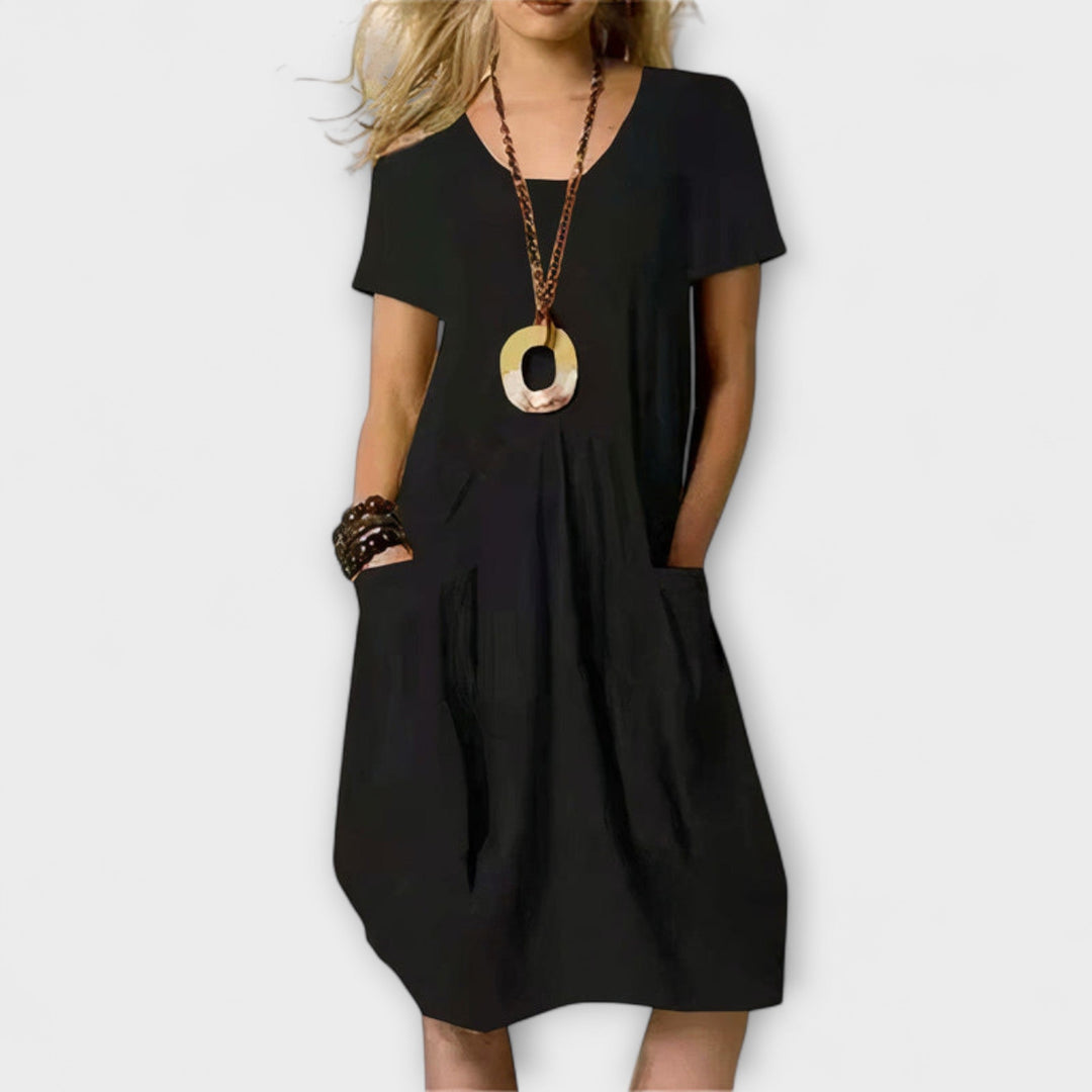 Gabrielle - Breezy Summer Maxi Dress with Pockets