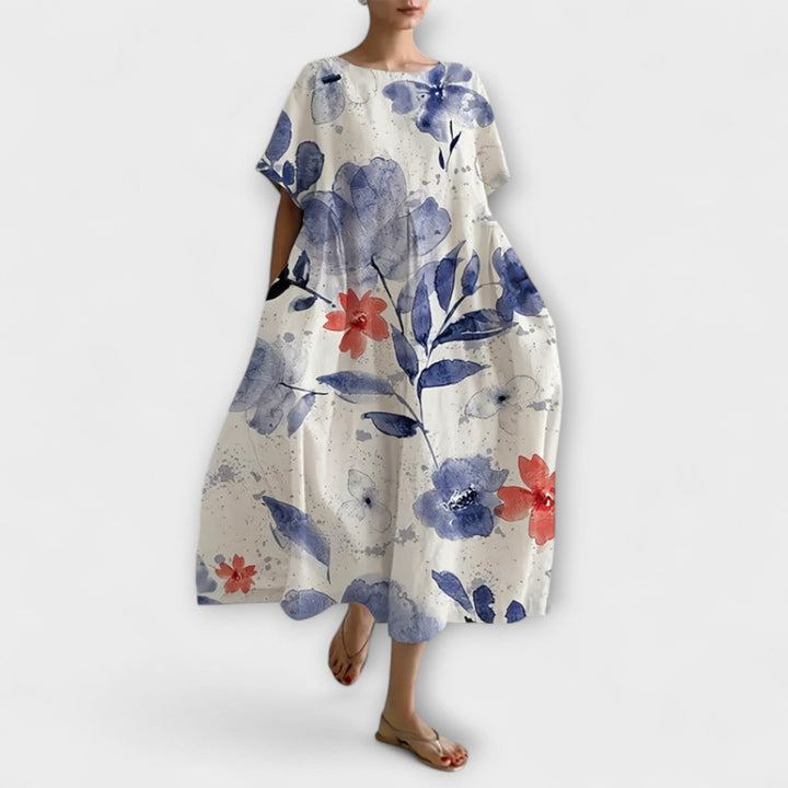 Karin - Joyful Floral Dress