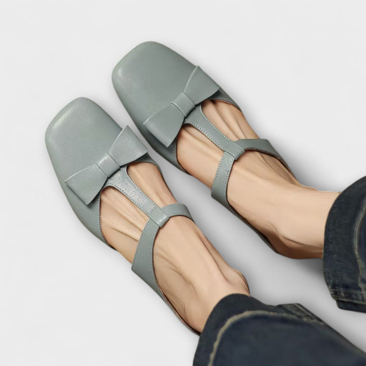 Solenza - Lina Square Toe Slippers