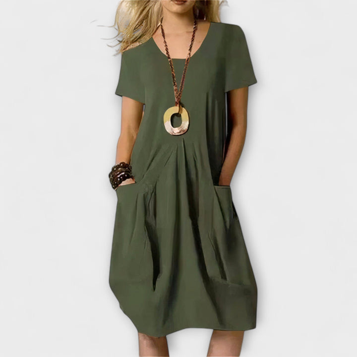 Gabrielle - Breezy Summer Maxi Dress with Pockets