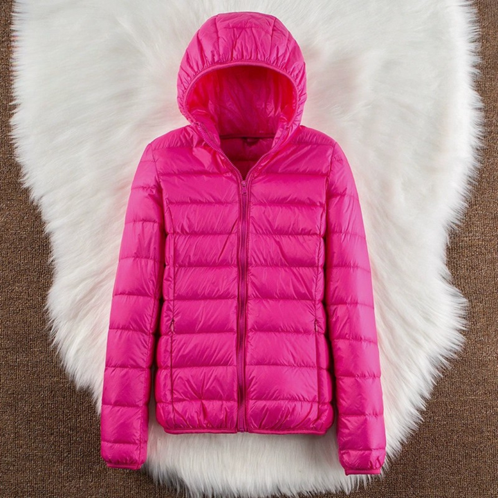 Mira – pink jacket for mid-season