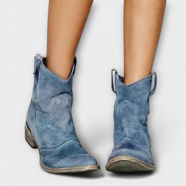 Chiara - Retro Western Cowboy Boots