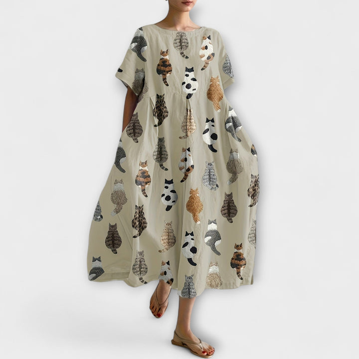 Martine - Floral Dress