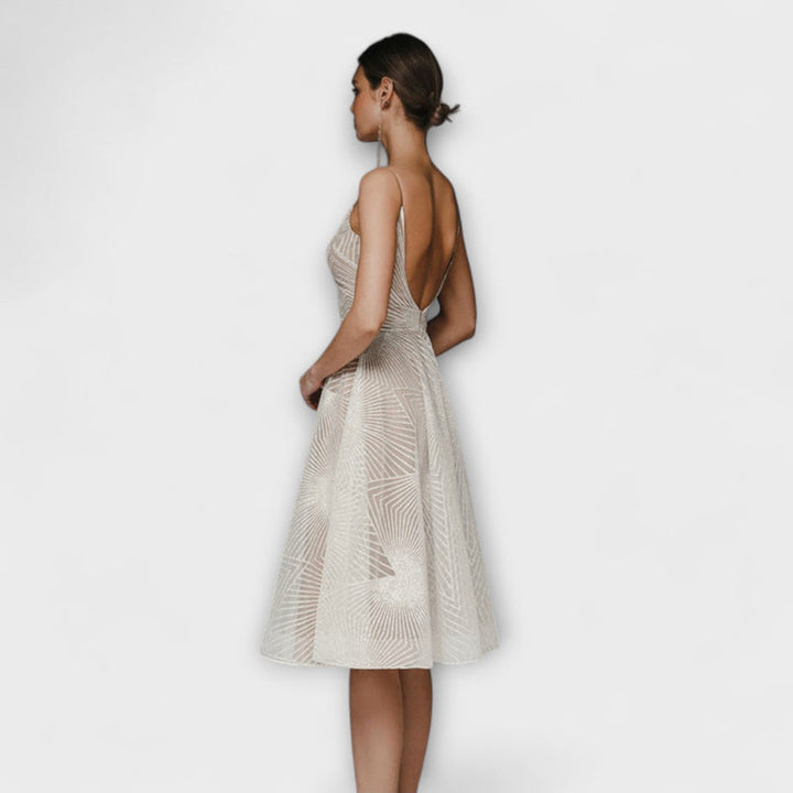 Thalassa - Glittering Full-Length Evening Gown
