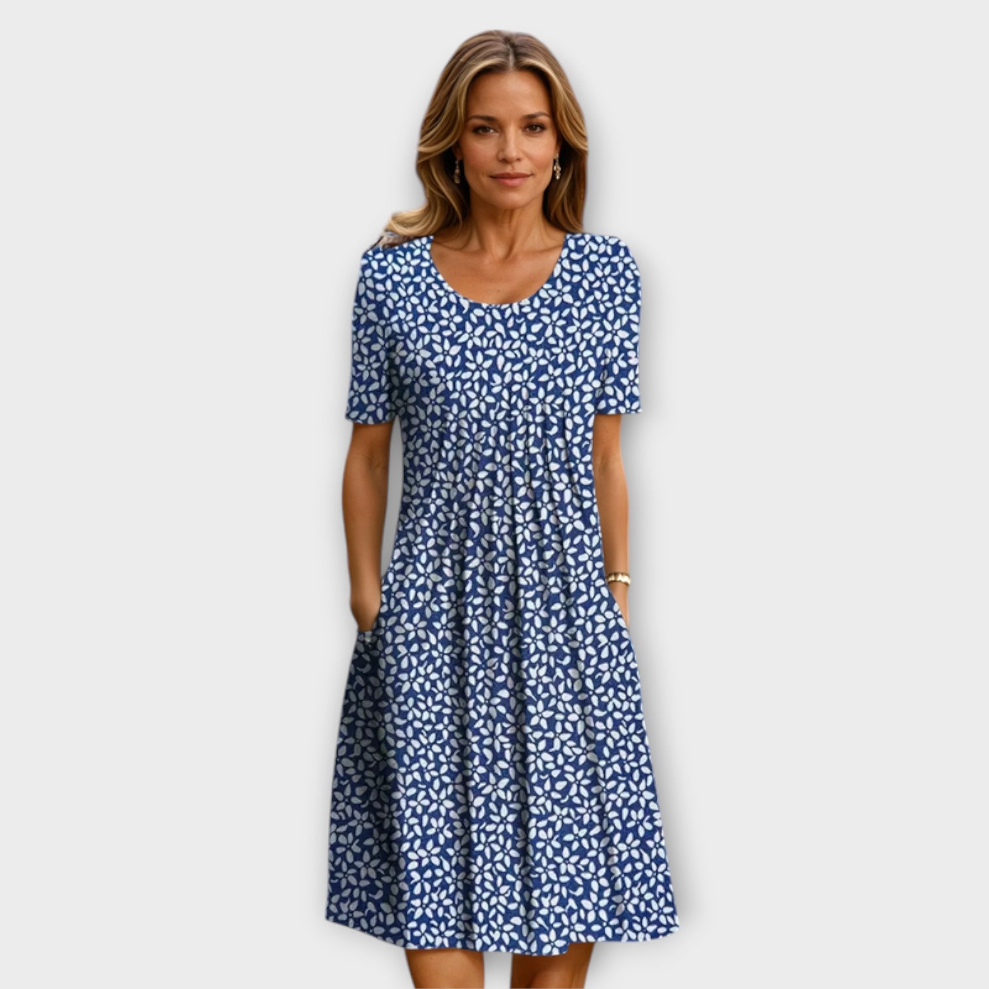 Blue Flowers / 3XL