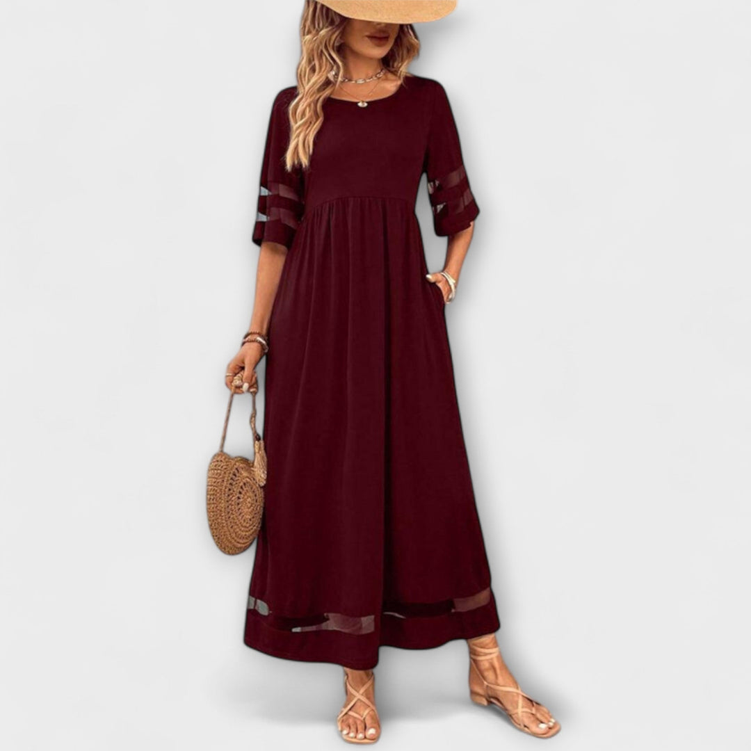 Lily - Chic Dress for Tummy Coverage