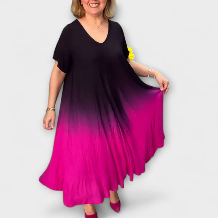 Joan - Breezy Gradient Maxi Dress for Summer