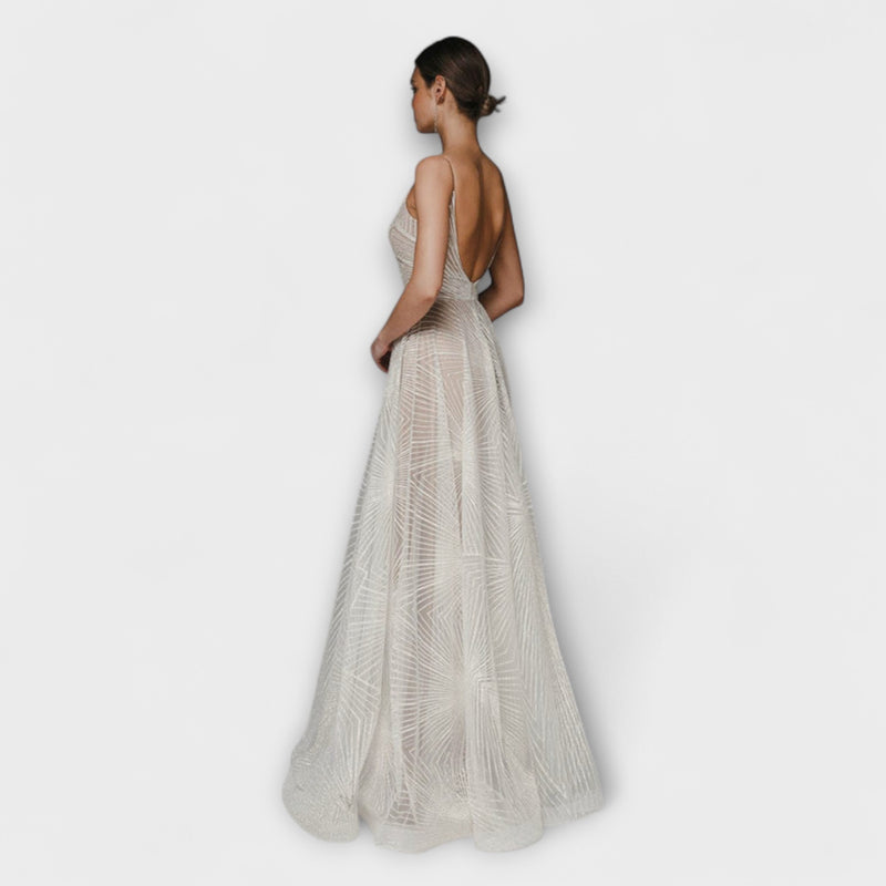 Thalassa - Glittering Full-Length Evening Gown