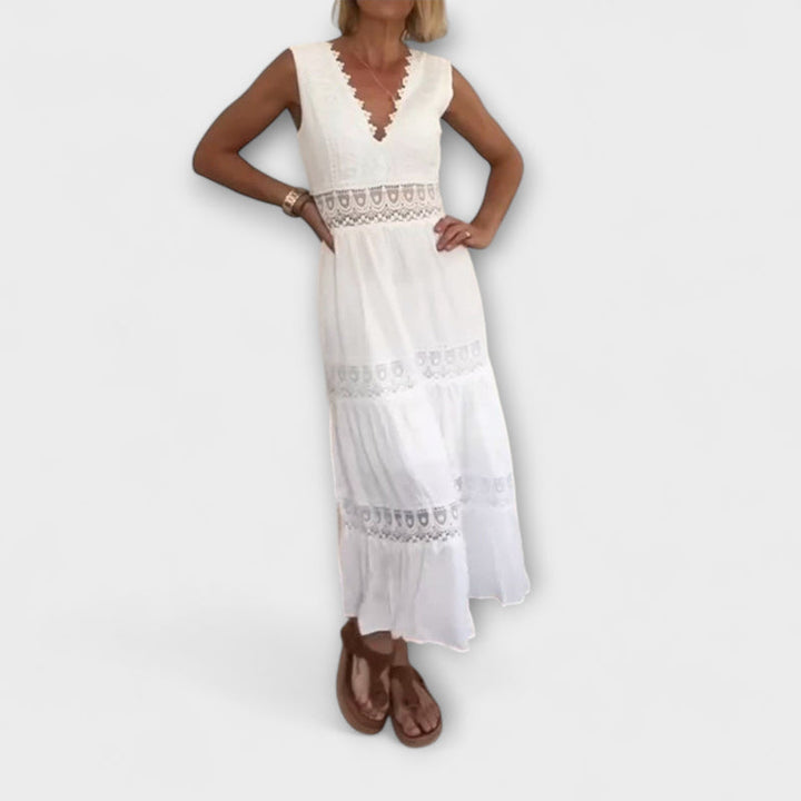 Jolene - Elegant & Breezy Bohemian Robe Dress