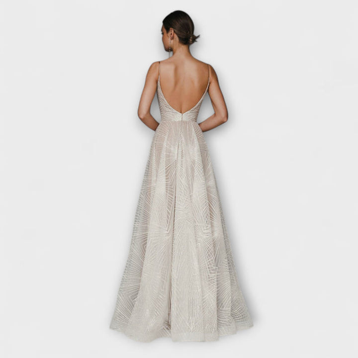 Thalassa - Glittering Full-Length Evening Gown