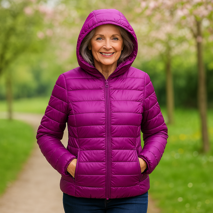 Mira – Purple Jacket for Mid-Season