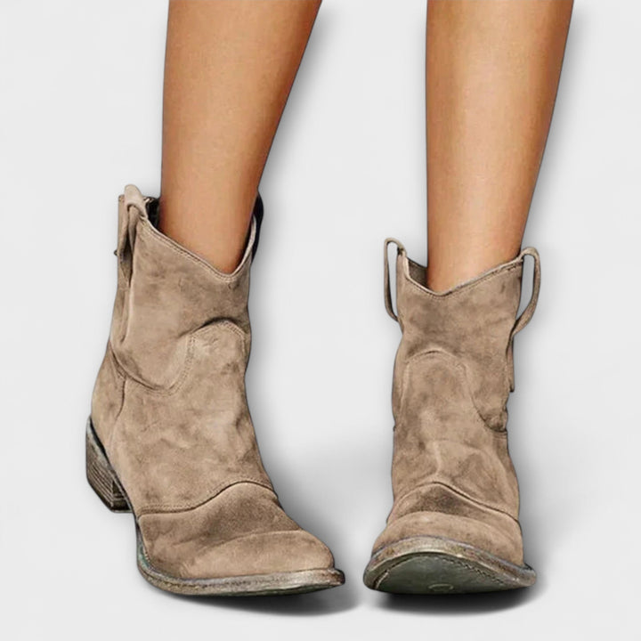 Chiara - Retro Western Cowboy Boots