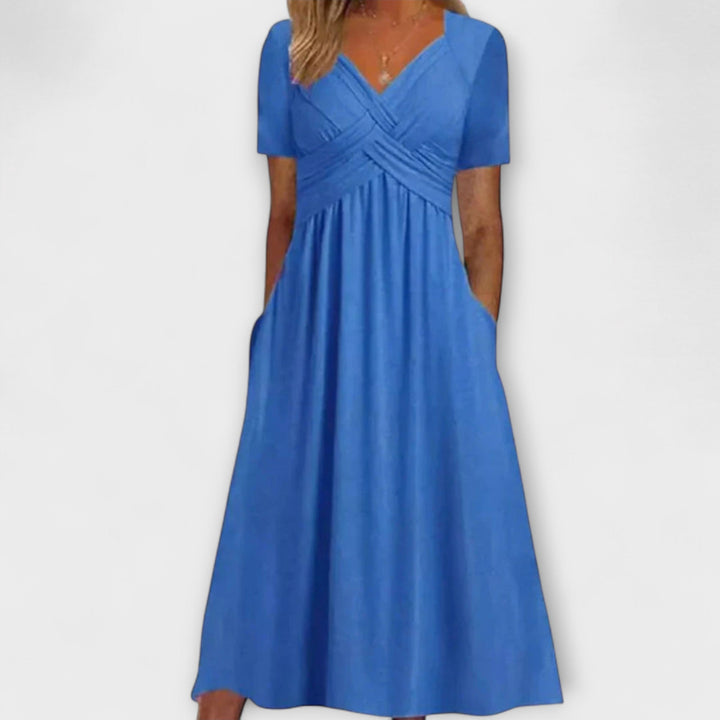 Frances - Elegant and Flattering Sophistication Dress