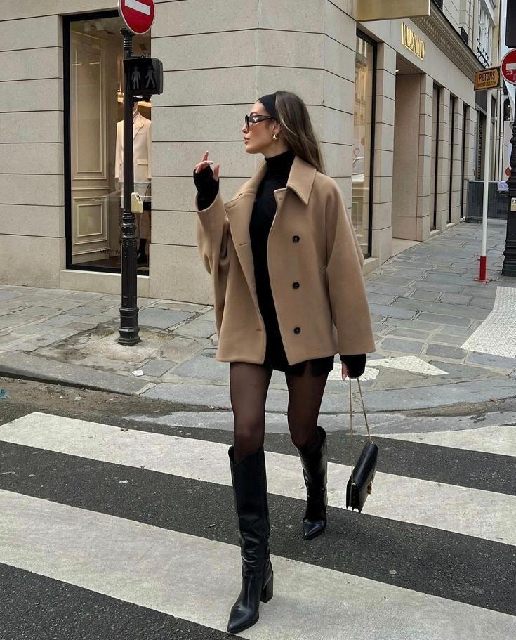 Noa - Stylish Wool Coat for Warm Wear