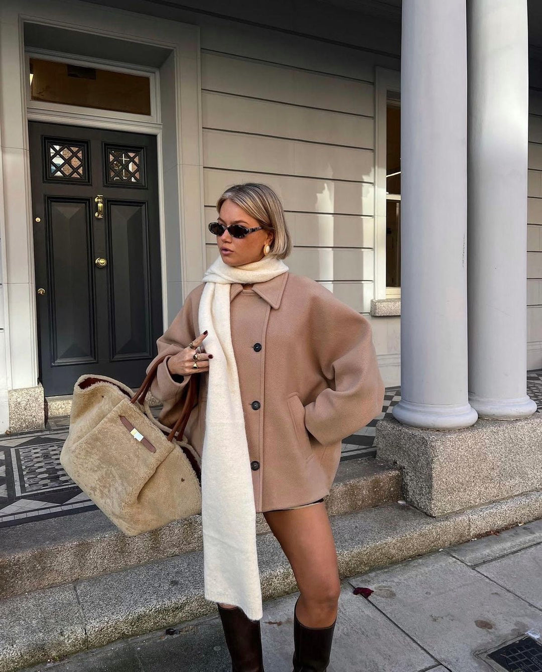 Noa - Stylish Wool Coat for Warm Wear