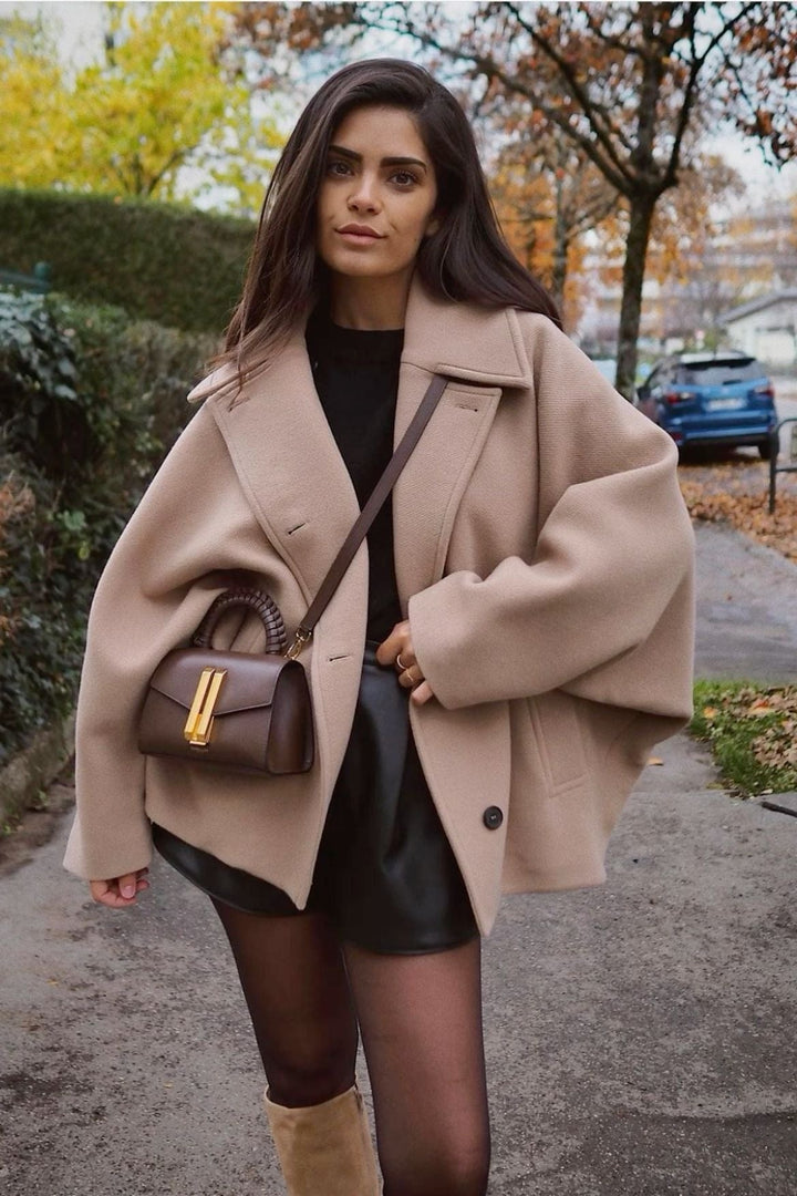 Noa - Stylish Wool Coat for Warm Wear