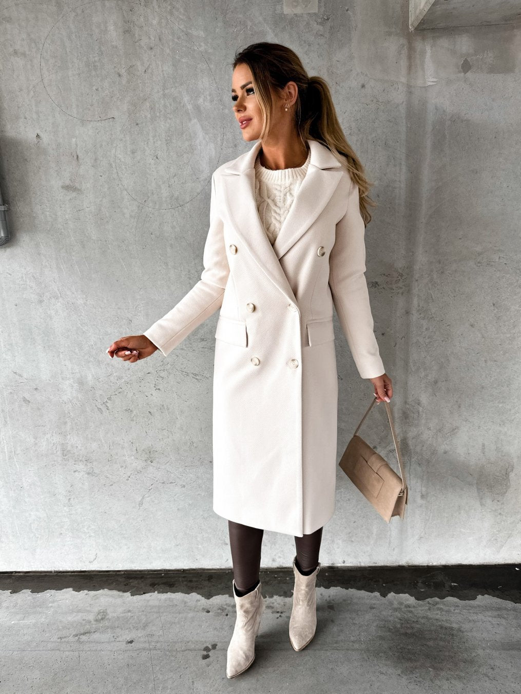 Kate - Long Wool Coat