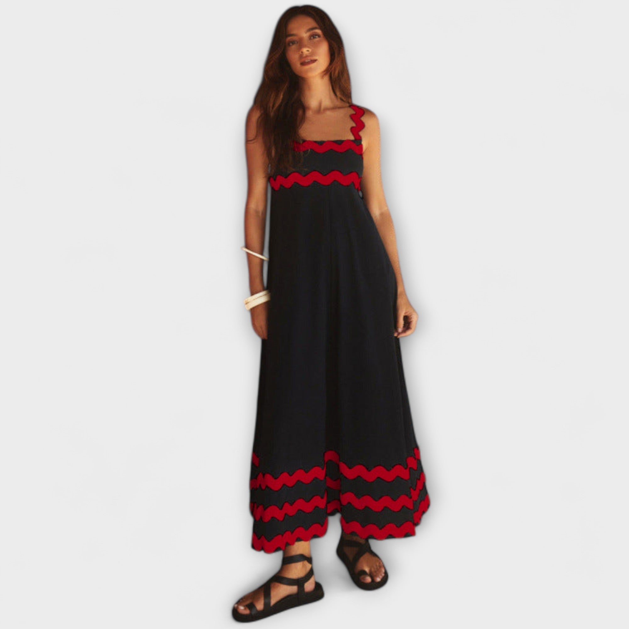 Black Wrinkle Red / 2XL