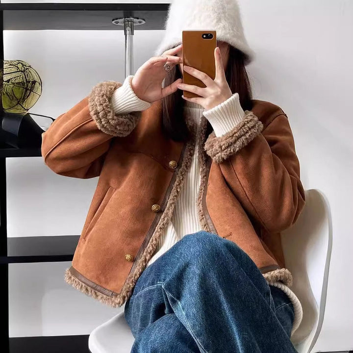 Poppy - Comfortable Sheepskin Jacket