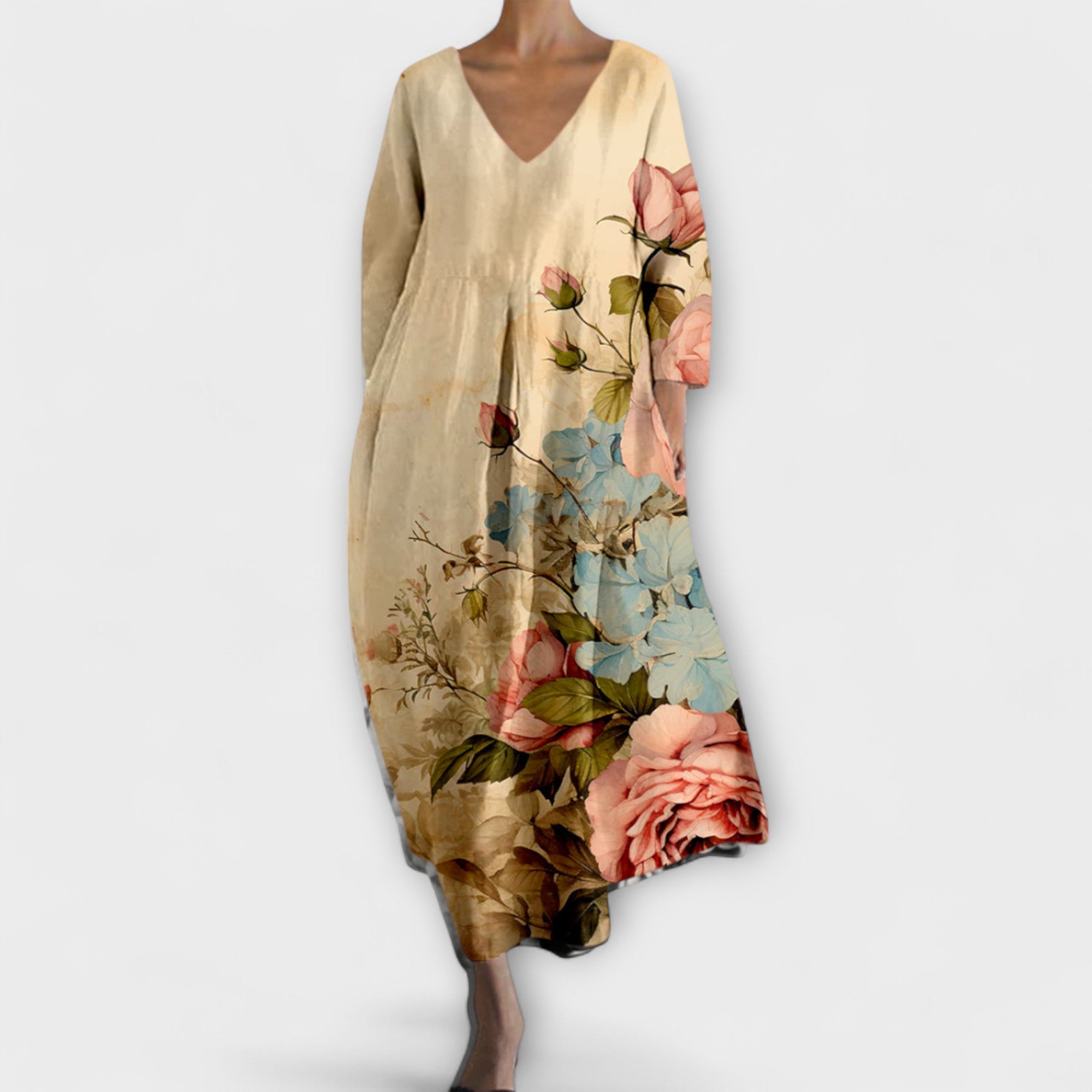Beige / 5XL
