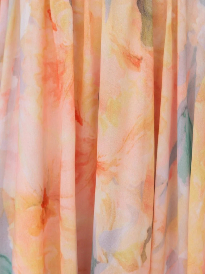 Romy - Peach Dress