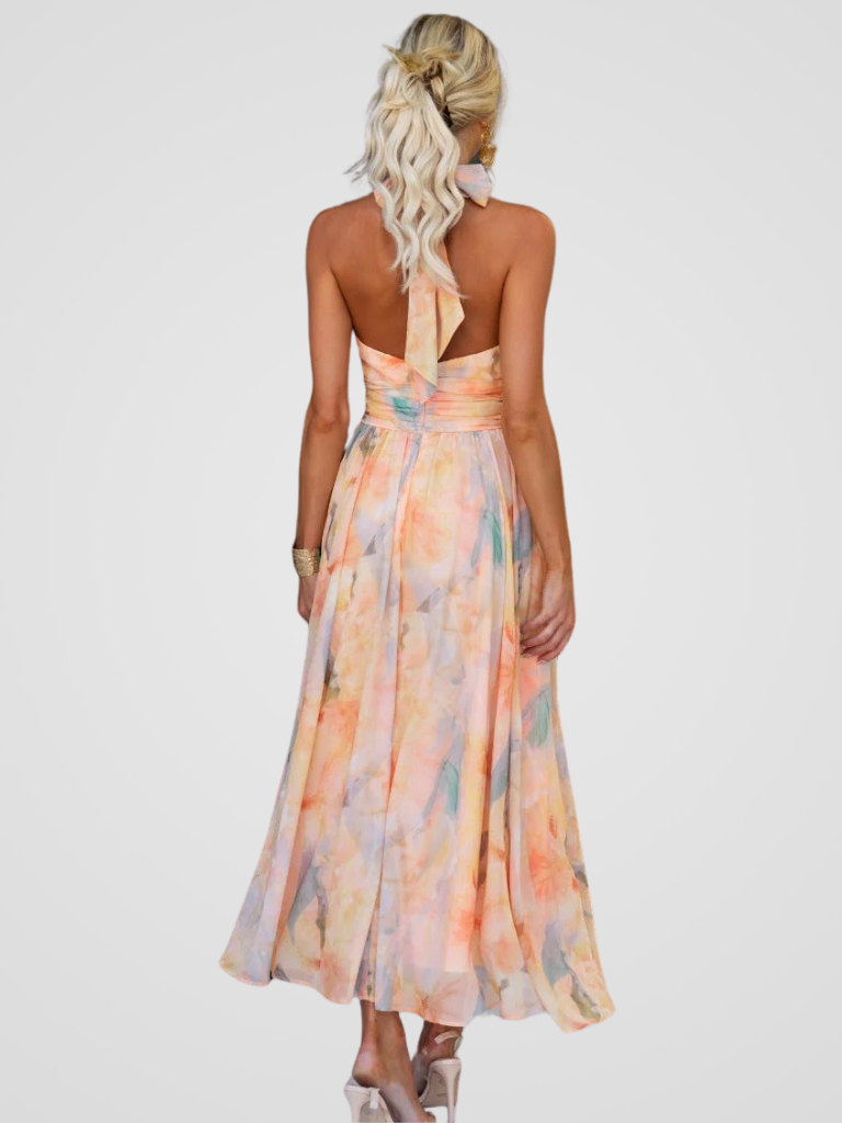 Romy - Peach Dress