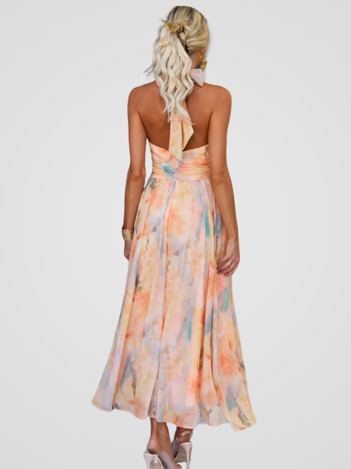 Romy - Peach Dress