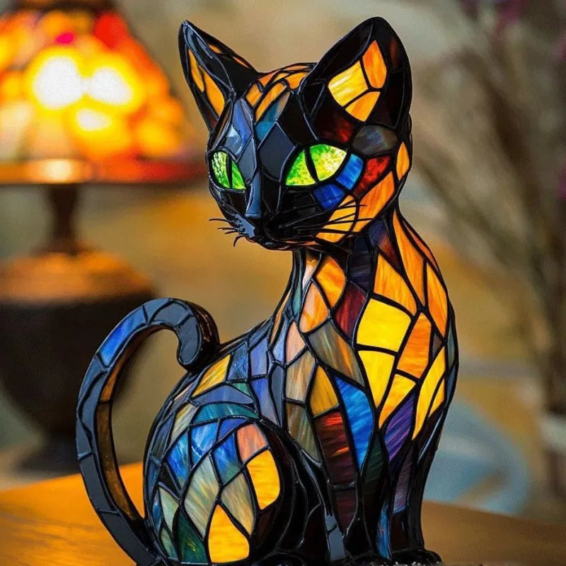 Radiant Nighttime Feline