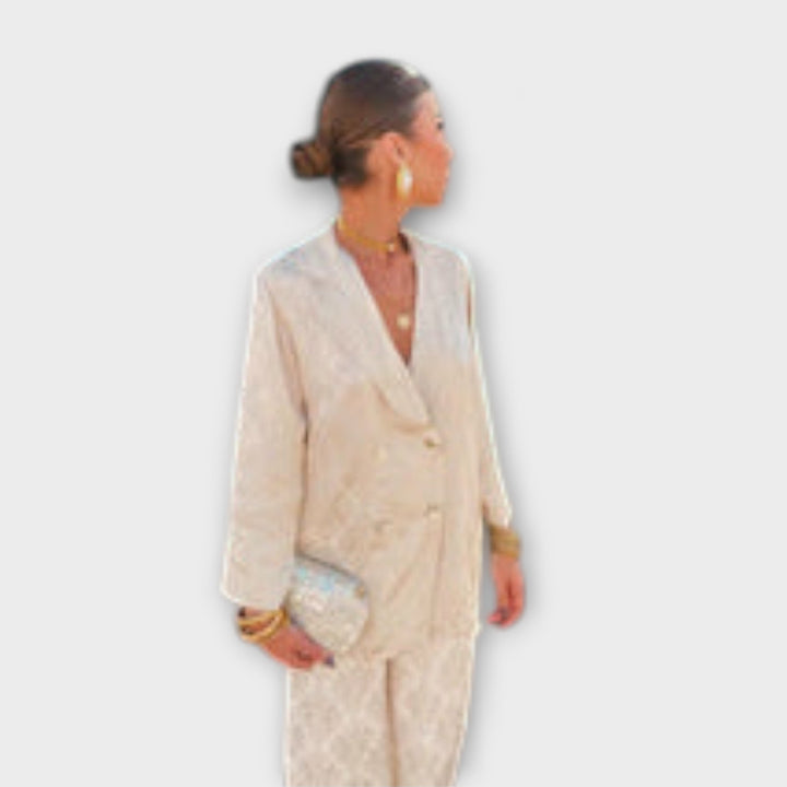Cristina - Chic Blazer Suit Set