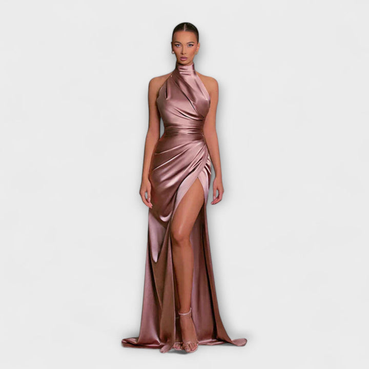 Livia - Elegant Slit Dress
