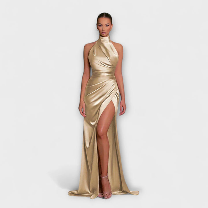 Livia - Elegant Slit Dress