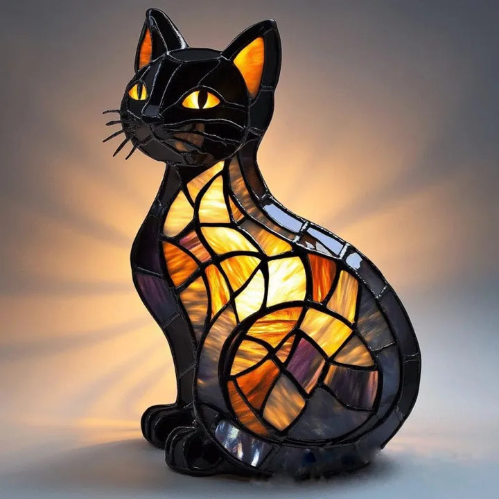 Radiant Nighttime Feline